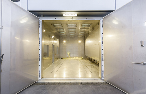 Bild 4: Auf Opteon XP44 (R452A) umgerüstete Simulationskammer bei Weiss 
Umwelttechnik

