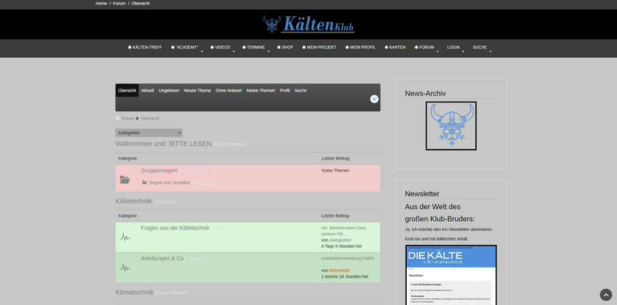 Das Forum zum direkten Austausch