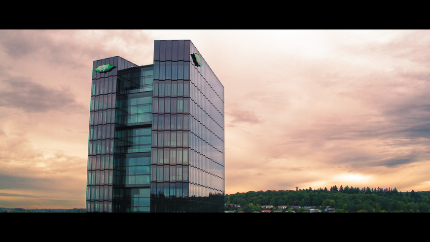 Die neue Zentrale bietet Platz für insgesamt bis zu 500 moderne Arbeitsplätze