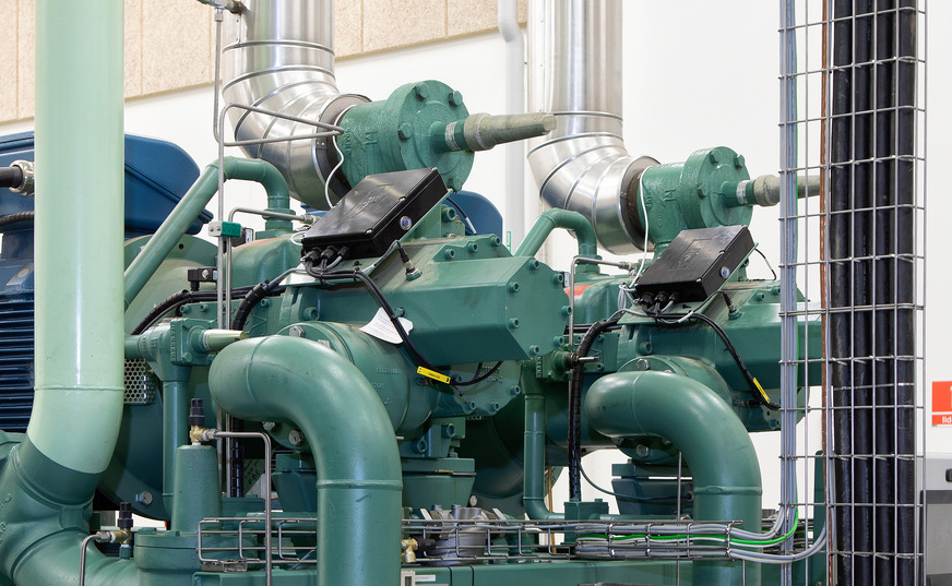 Jedes ACP wird von drei Bitzer IQ Modulen überwacht.