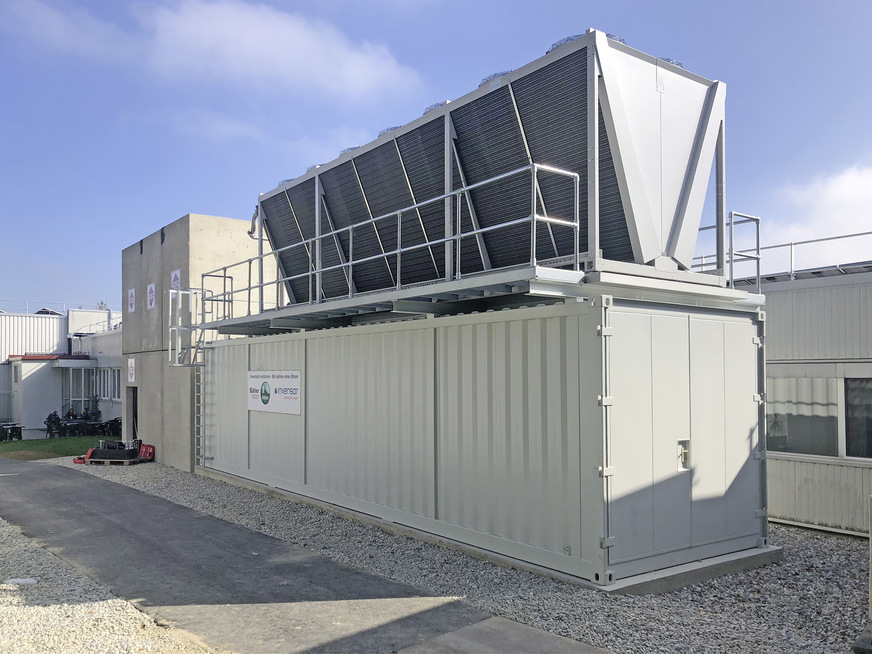 Der Kälte-Container