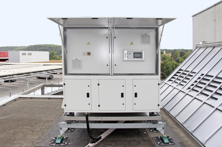 Intuitive Bedienung über Touchpanel