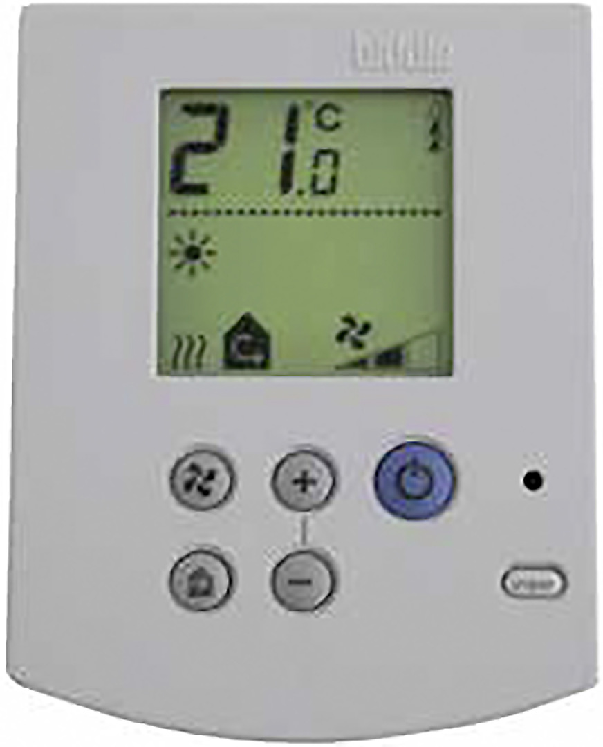 Ein benutzerfreundliches Bedientableau erlaubt eine individuelle Temperaturregelung und lässt sich unauffällig in das Interieur integrieren.