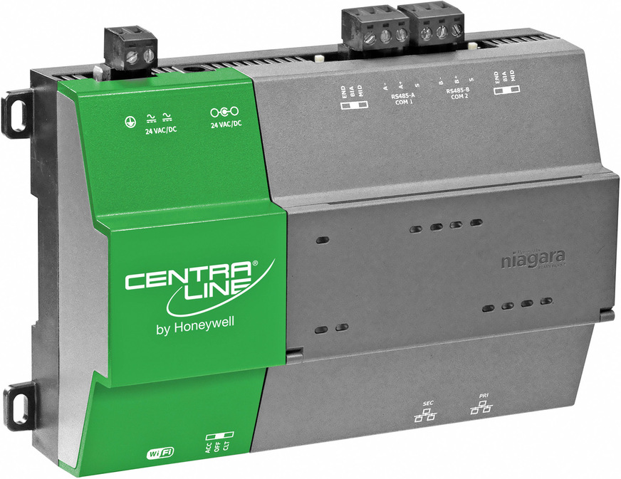 Der Regler HAWK8000 mit hoher Prozessorleistung eignet sich für die Integration aller Gewerke unter einer einheitlichen Plattform. Programmierung, Installation und Betrieb sind einfach. Er übermittelt alle Informationen an Standard-Browser und enthält ein Gebäudemanagement mit Überwachung, Datenerfassung, Alarmierung, Zeitplänen und Netzwerkmanagement.