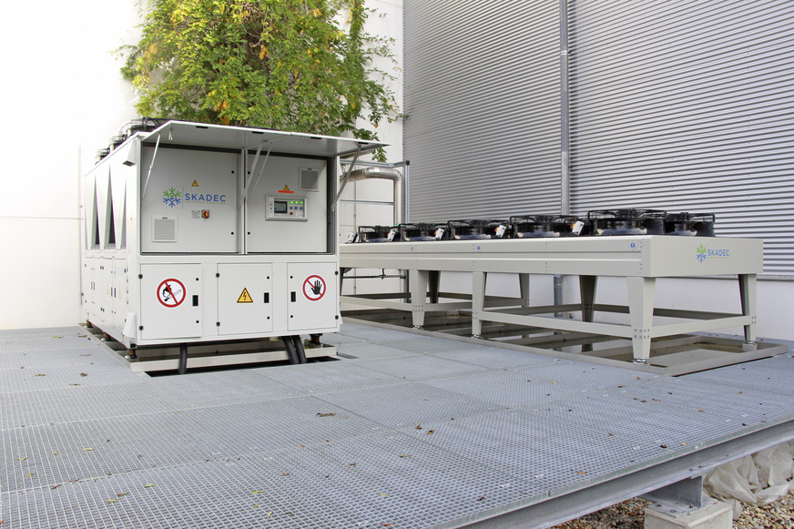 Kaltwassersatz mit Freikühler.