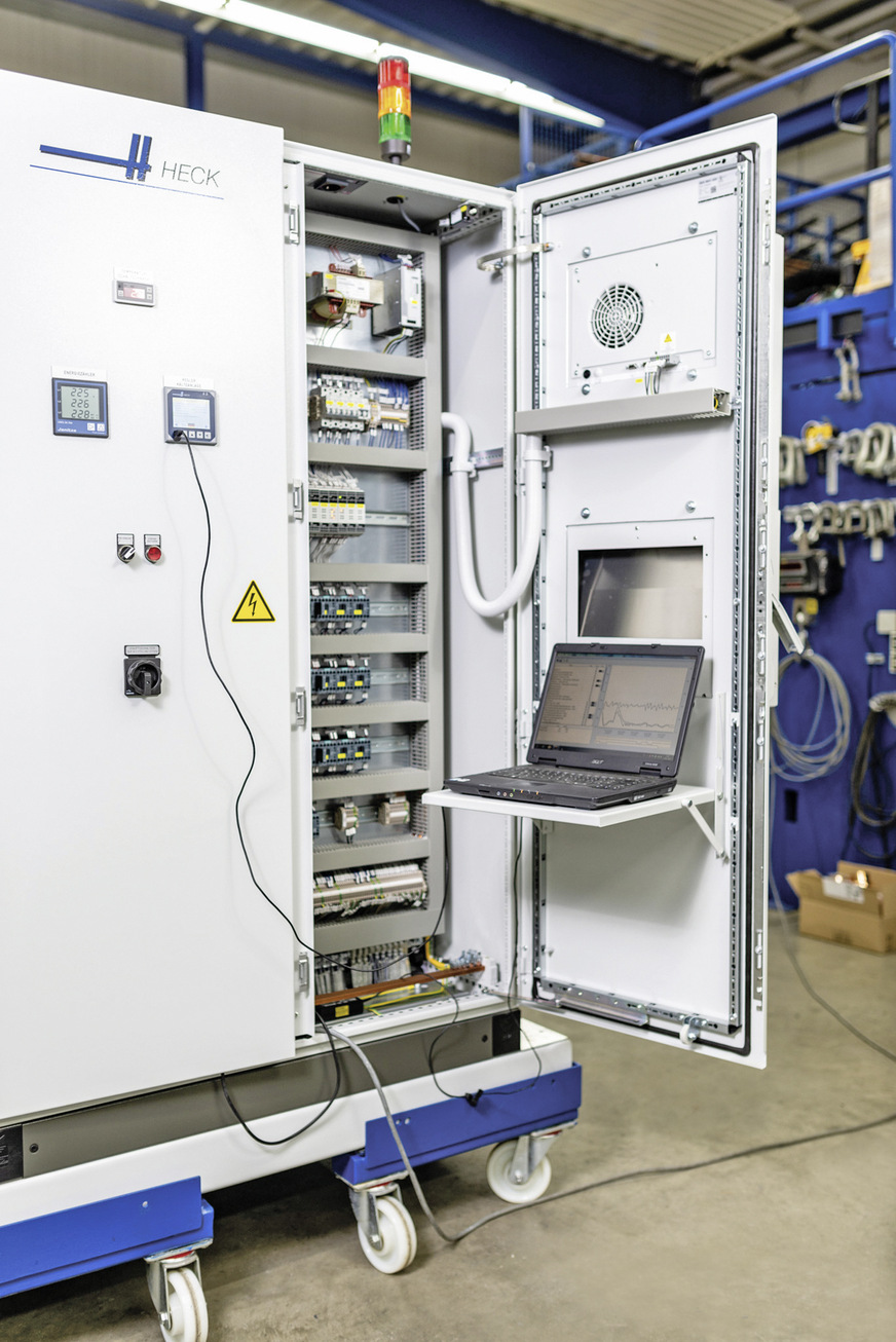 Über eine Data Logger-Funktion können alle ­prozessrelevanten Daten protokolliert werden.