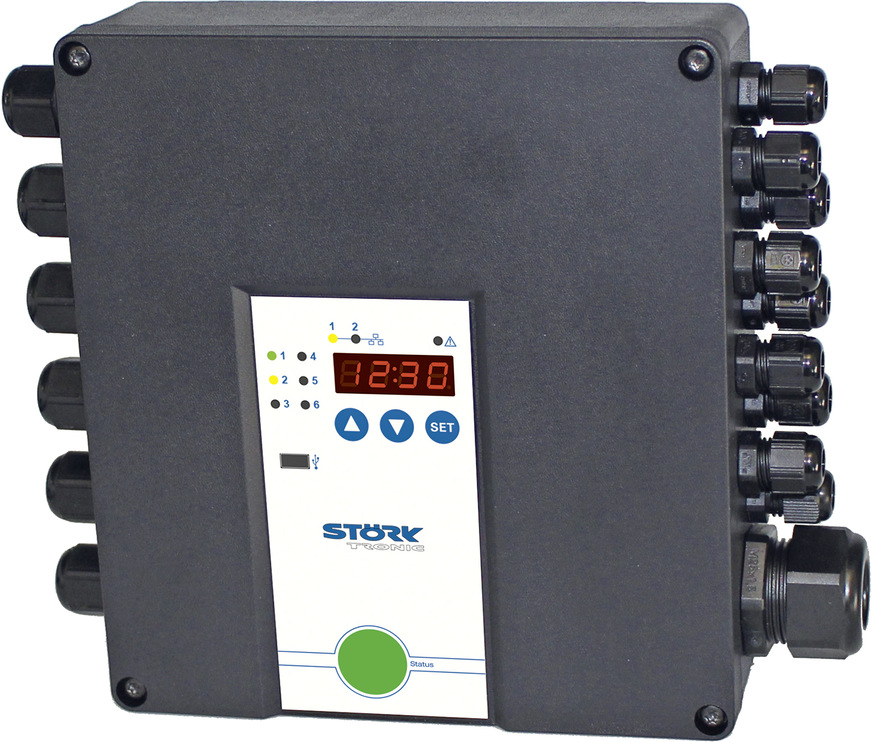 Die Steuerung ST-Box 200F ist mit der neuen Software 212 ausgestattet.