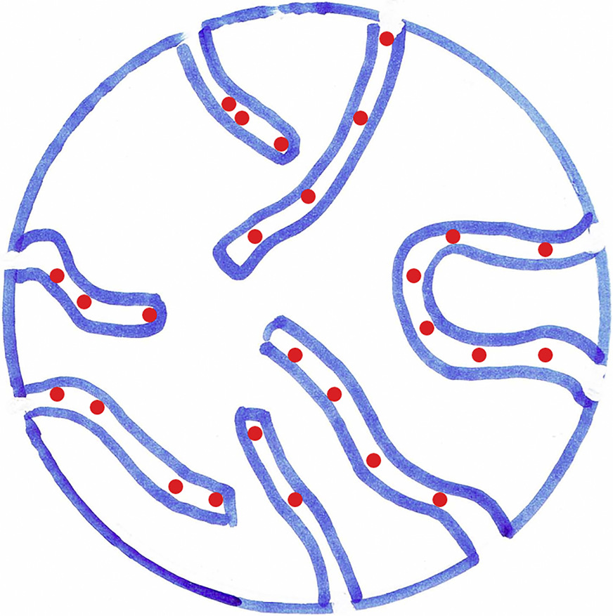 Bild 7 Anlagerung des Kältemittels im sorptiven Stoff