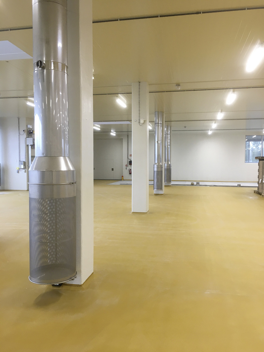 HygienicFlow-Verdrängungsluftauslass.