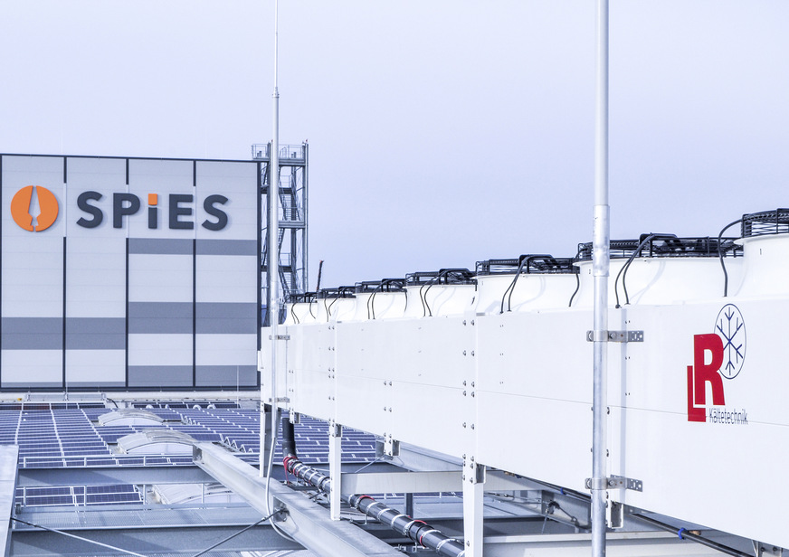 Die Winterentlastung durch vier Freikühler trägt wesentlich zum geringen Energiebedarf der Kälteanlagen bei.