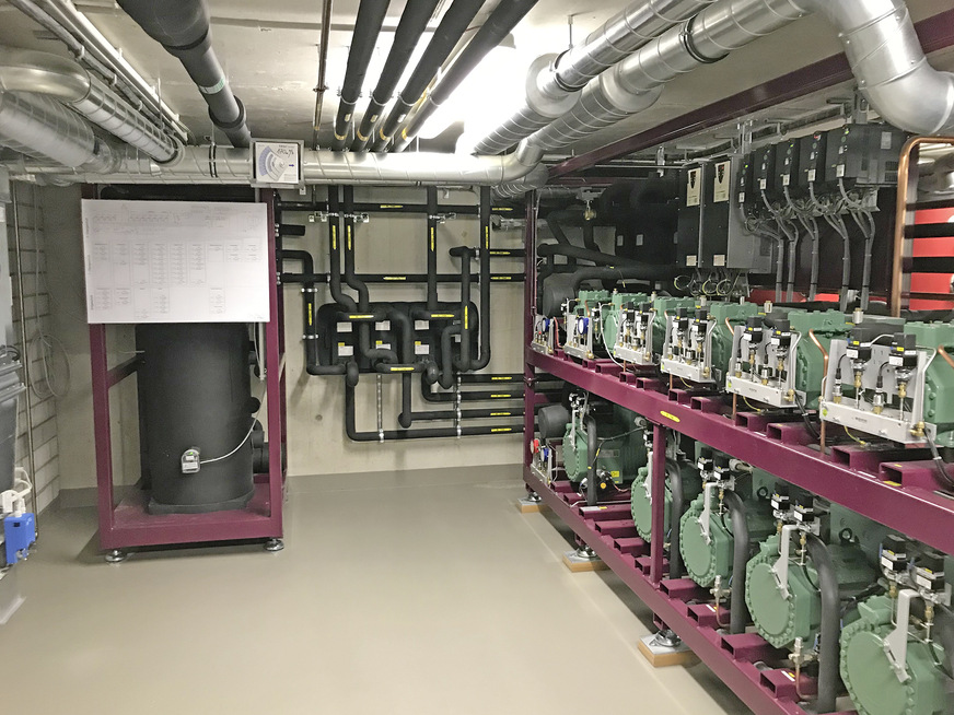 Blick in den Maschinenraum