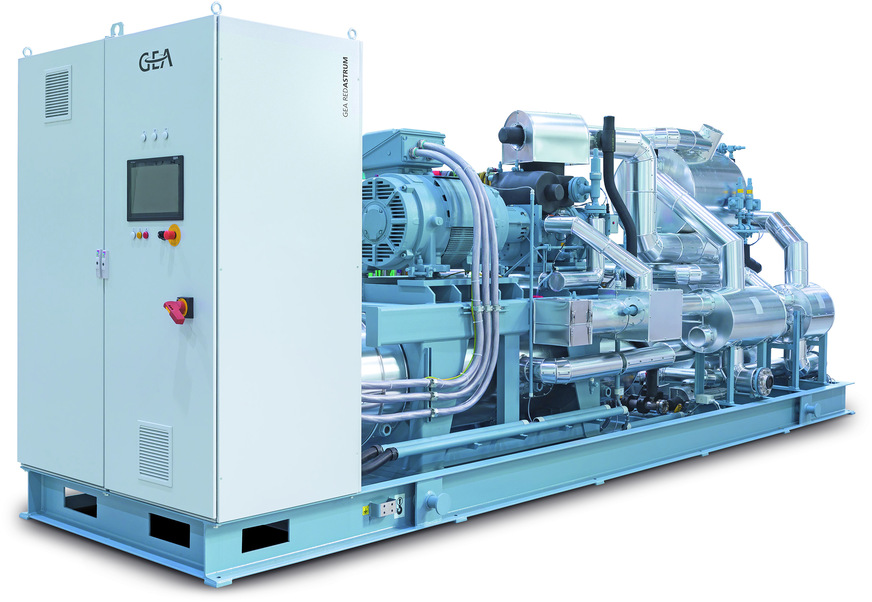 Die Wärmepumpenserie RedAstrum ist für mittlere bis größere Wärmelasten vorgesehen und erreicht auf der warmen Seite Temperaturen von 55 und 80 °C.