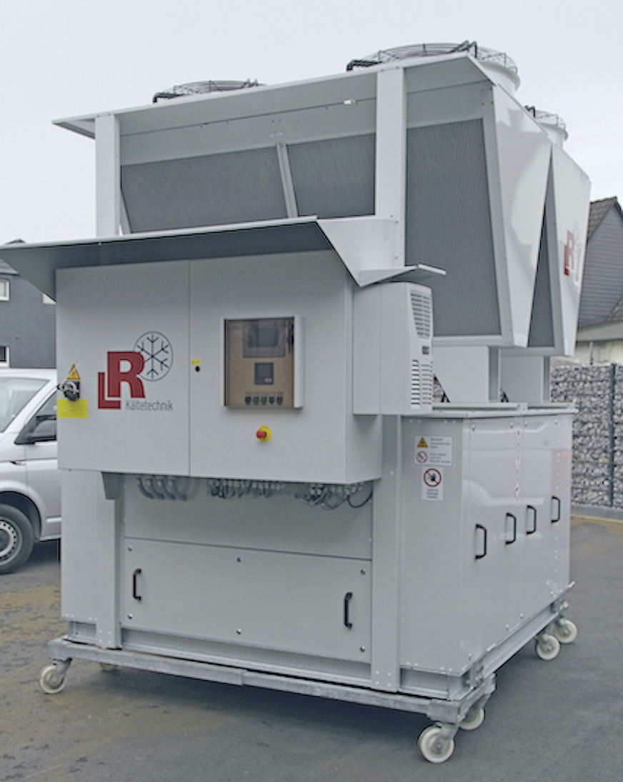 Ungewöhnlich: Die beiden neuen Kälteanlagen für die Delikatessenabteilung eines Luxuskaufhauses arbeiten nach dem Prinzip der Industriekühlung.