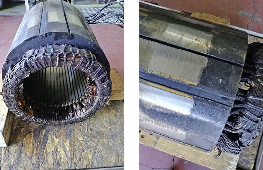 Defekter Elektromotor – Ursache: Säure im Öl und zu hohe Schalthäufigkeit