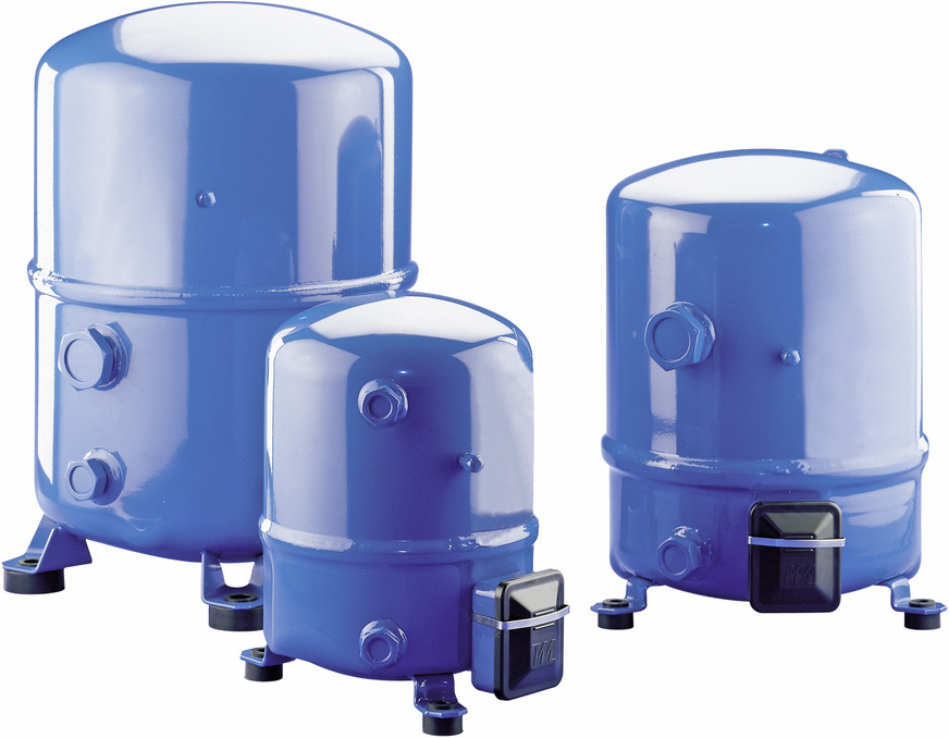 Vollhermetische Hubkolbenverdichter