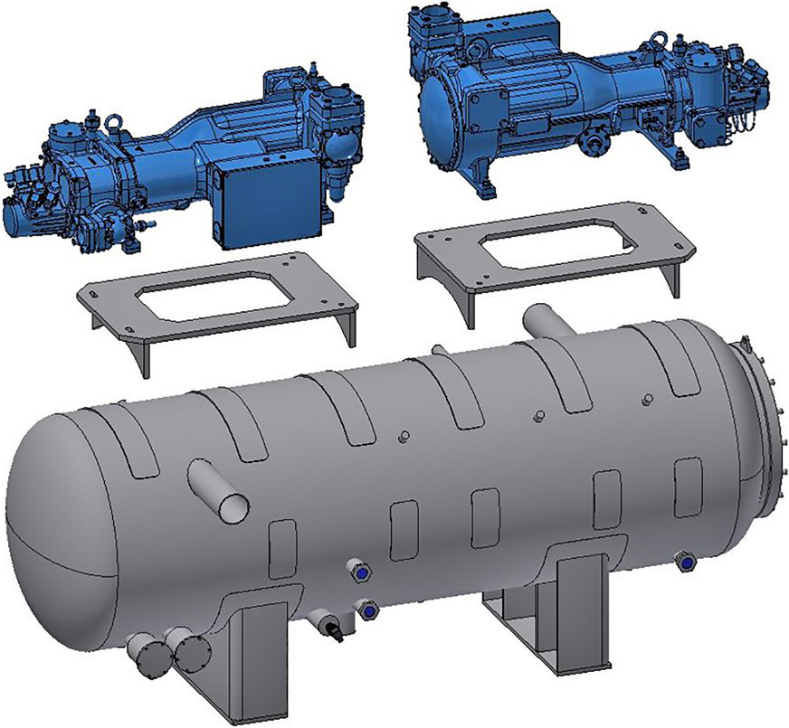 SRS längs auf Ölabscheider