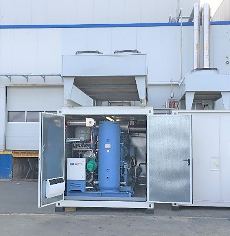 SRS1612LS Duopack in Container