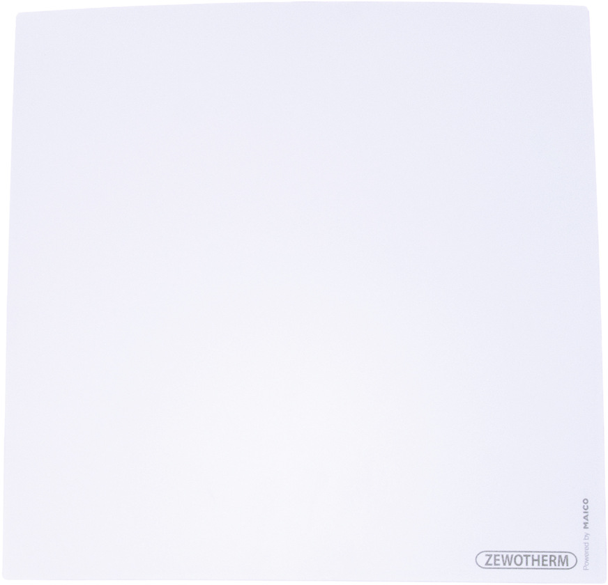 Die flache Abdeckung im zeitlosen Design ist um 5° drehbar und somit individuell zu platzieren. Darin integriert sind Steuerung und Touch Pad-Element.