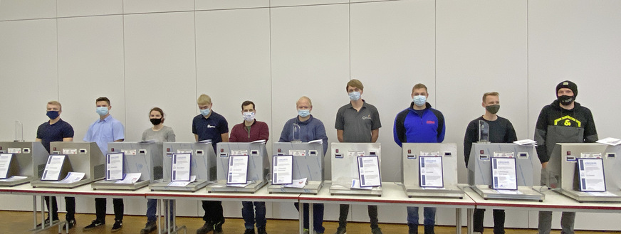 Das sind die zehn Teilnehmer des BLW 2020 (v.l.).