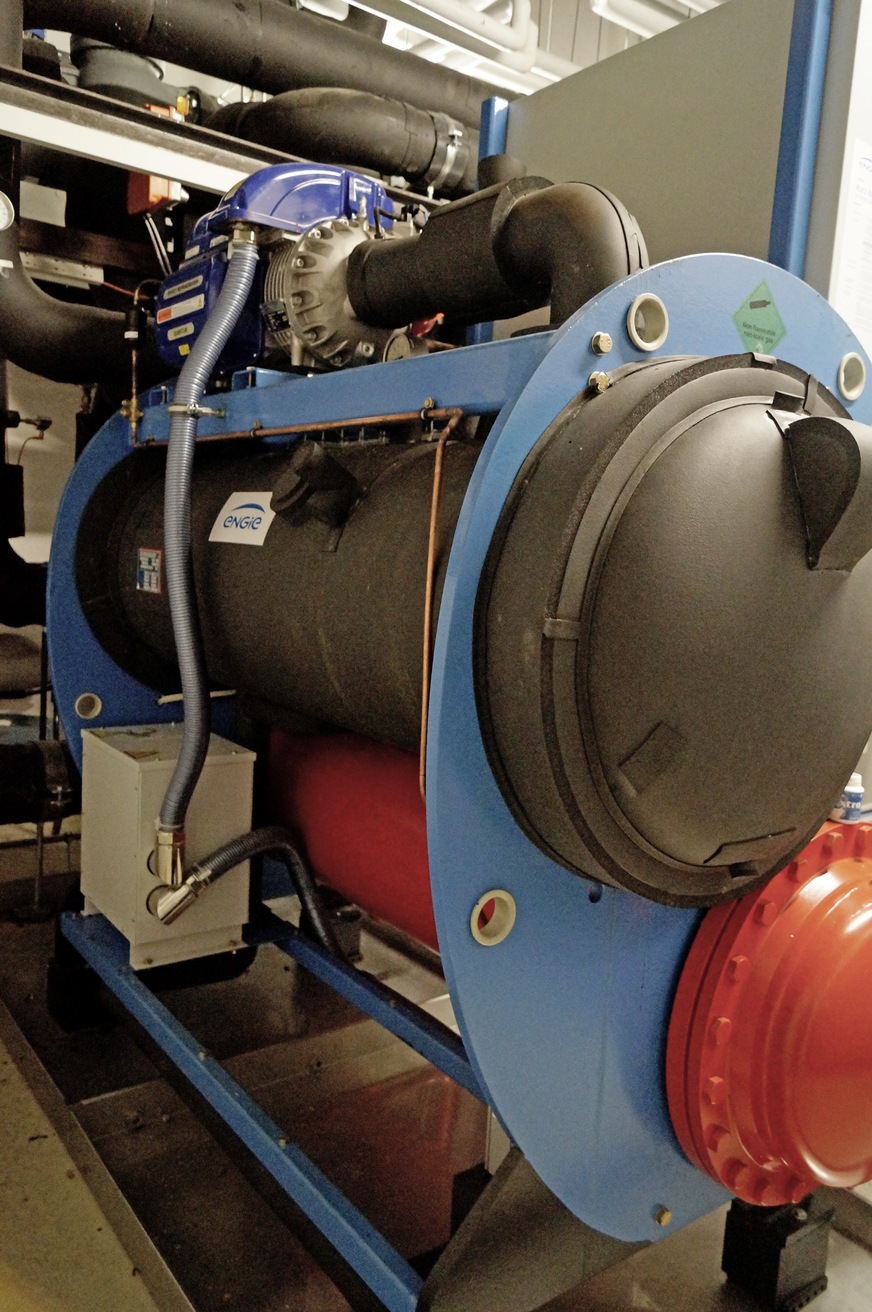 Die Quantum Kälteanlage im Werk 1