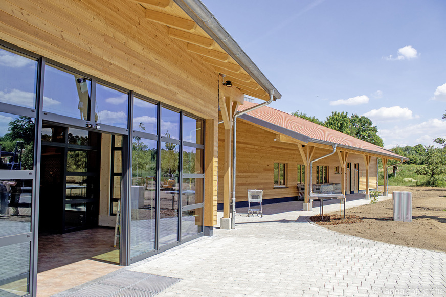 Am 28. Mai 2020 wurde der neue Hofladen eröffnet...