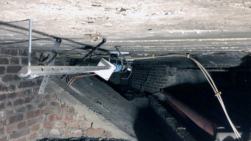 Neue Verrohrungen der Dampf- und Kondensatleitung in Edelstahl und Kupfer