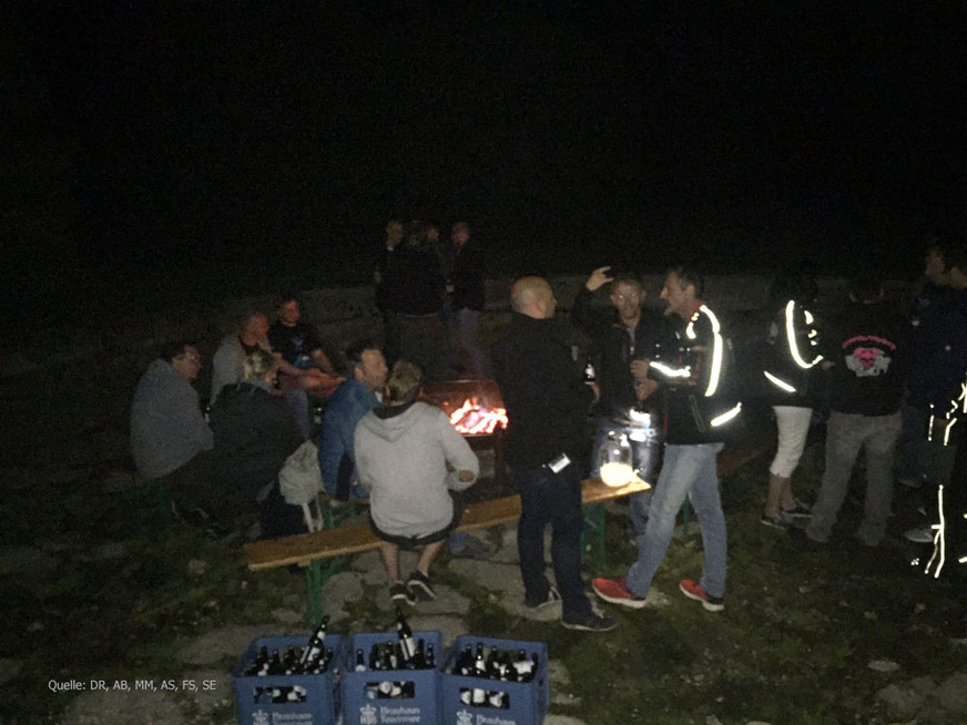 Die Abende am Feuer und am See verbringen