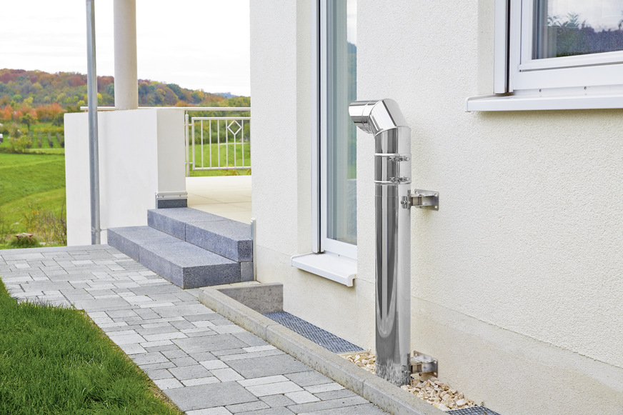 Die Neufassung der DIN 1946-6 legt erstmals eine Mindesthöhe von 70 cm über dem Erdreich für die Ansaugung der Außenluft fest.