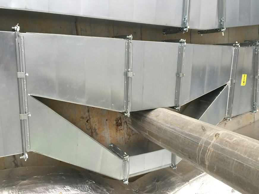 Komplizierte Aufmaßbauteile, die vor Ort auf der Baustelle gefertigt und dann oftmals unter beengten Platzverhältnissen mit dem restlichen Luftleitungssystem verbunden werden müssen, führen oft zu Leckagen.