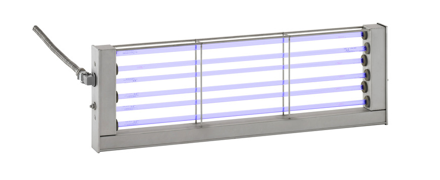 Diese UV-IB-Rahmen gibt es in verschiedenen Größen mit Leistungsaufnahmen von 140 bis 540 W.