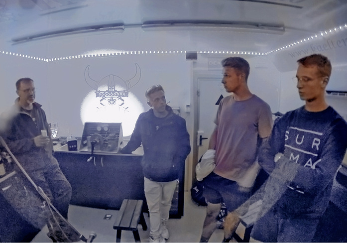 Bild 6: So haben wir uns das vorgestellt: Nachwuchs­gewinnung live im PINK-Anhänger