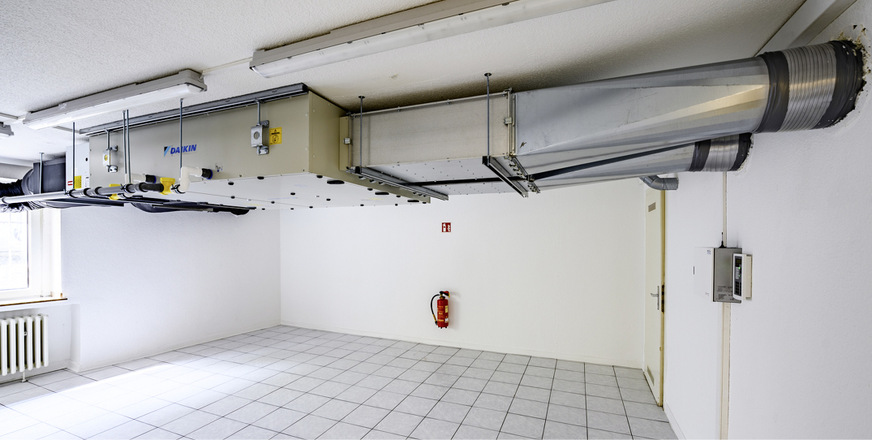 Das Lüftungsgerät Modular L Smart von Daikin sichert eine optimale Raumluftqualität.