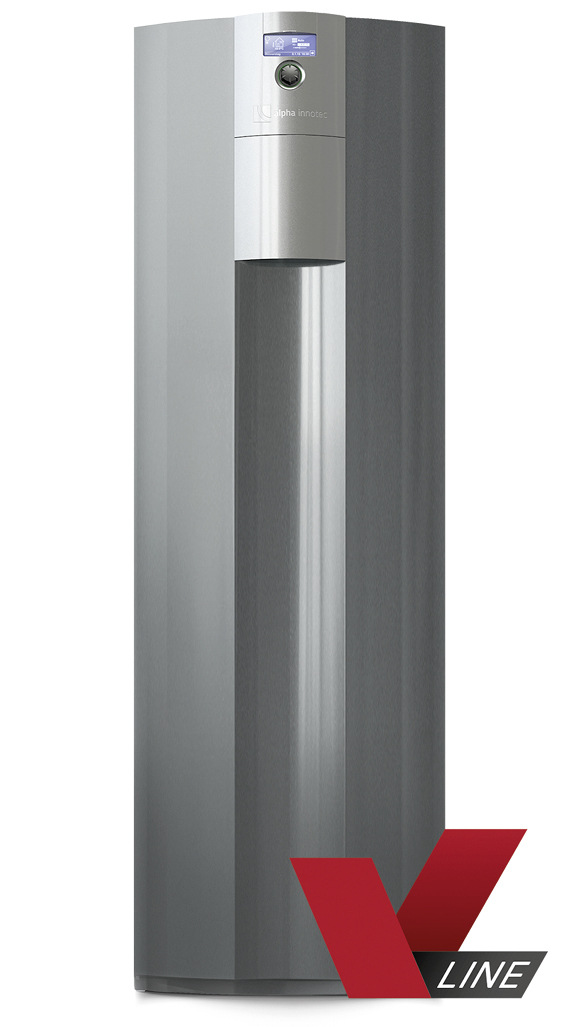 Jedes Reihenhaus ist mit einer Wärmepumpe WZSV mit 9 kW Leistung ausgestattet.