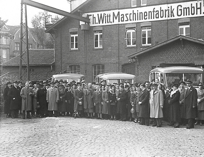 Die Witt-Mitarbeiter im Jahr 1900