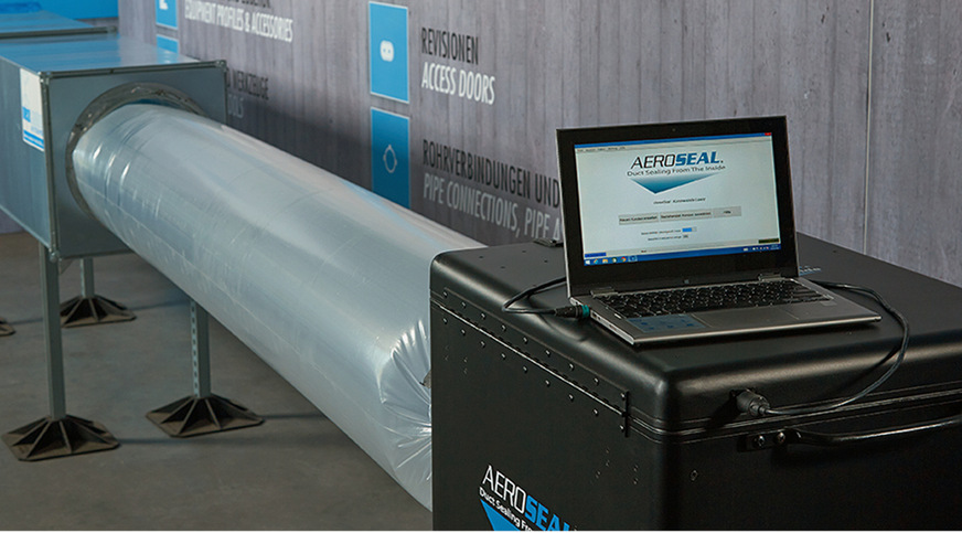Das BAFA fördert eine Abdichtung von Luftleitungssystemen, die zum Erreichen von mindestens der Luftdichtheitsklasse C führen. Einfach, zuverlässig und wirtschaftlich ist dies mit dem Aeroseal-Verfahren möglich.