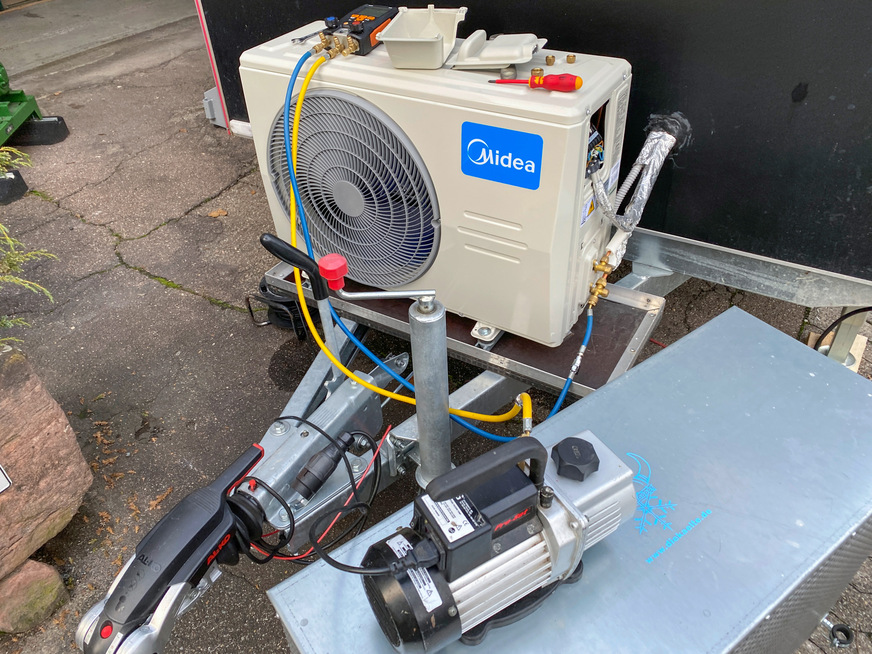 Vakuumziehen: Zeit für eine kleine Pause.