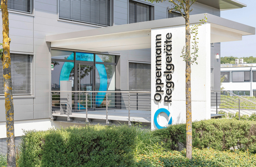 Firmensitz der Oppermann Regelgeräte GmbH in Leinfelden-Echterdingen.
