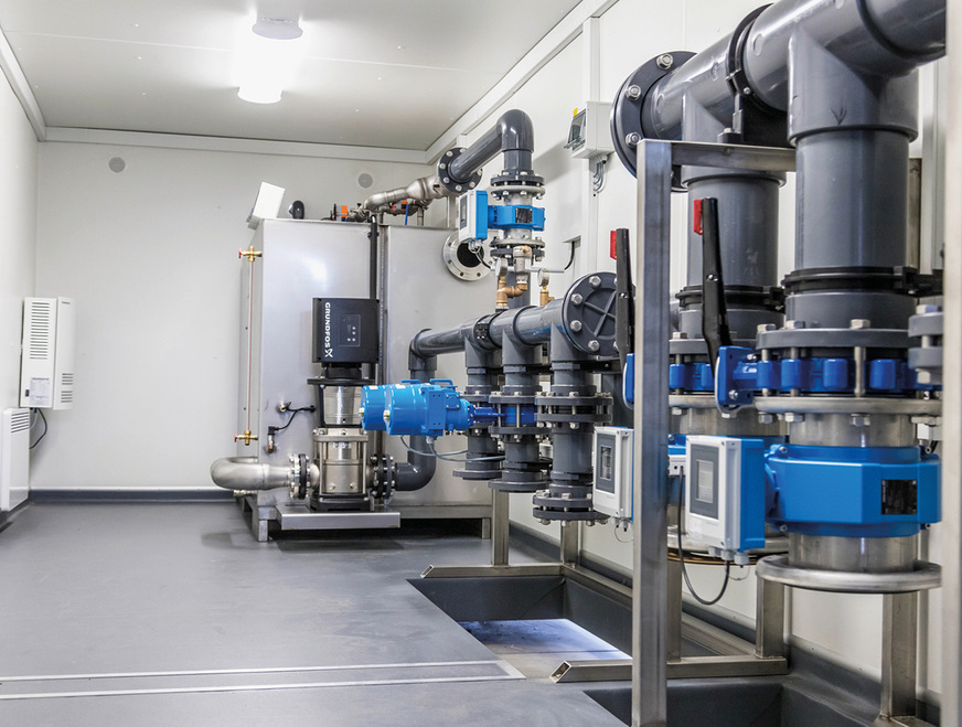 Grundprinzip der unterirdischen Wasseraufbereitungsanlage Fermanox ist die Einleitung von mit Luftsauerstoff angereichertem Wasser in den Grundwasserleiter.