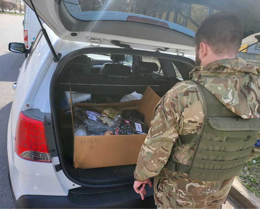 ... um im Zielgebiet schnell und effektiv verteilt zu werden