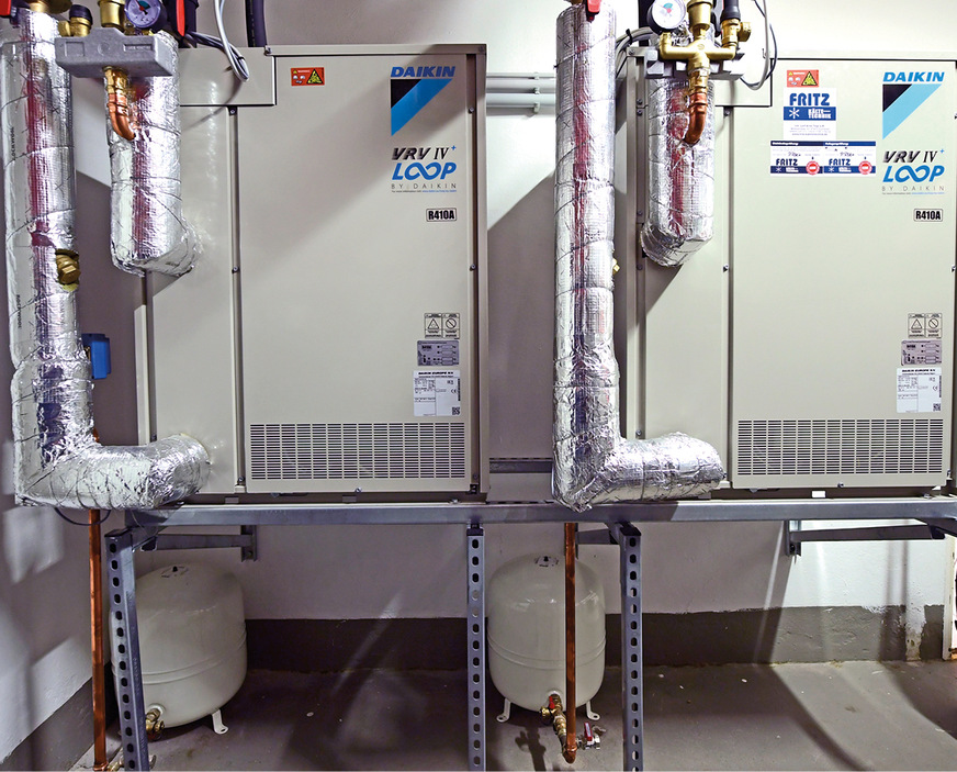 Die im Hotel zum Einsatz kommenden Wärmepumpen Daikin VRV IV arbeiten besonders umweltfreundlich: Dank des Kreislaufwirtschaftsprogramms L∞P by Daikin wird aufbereitetes Kältemittel verwendet.