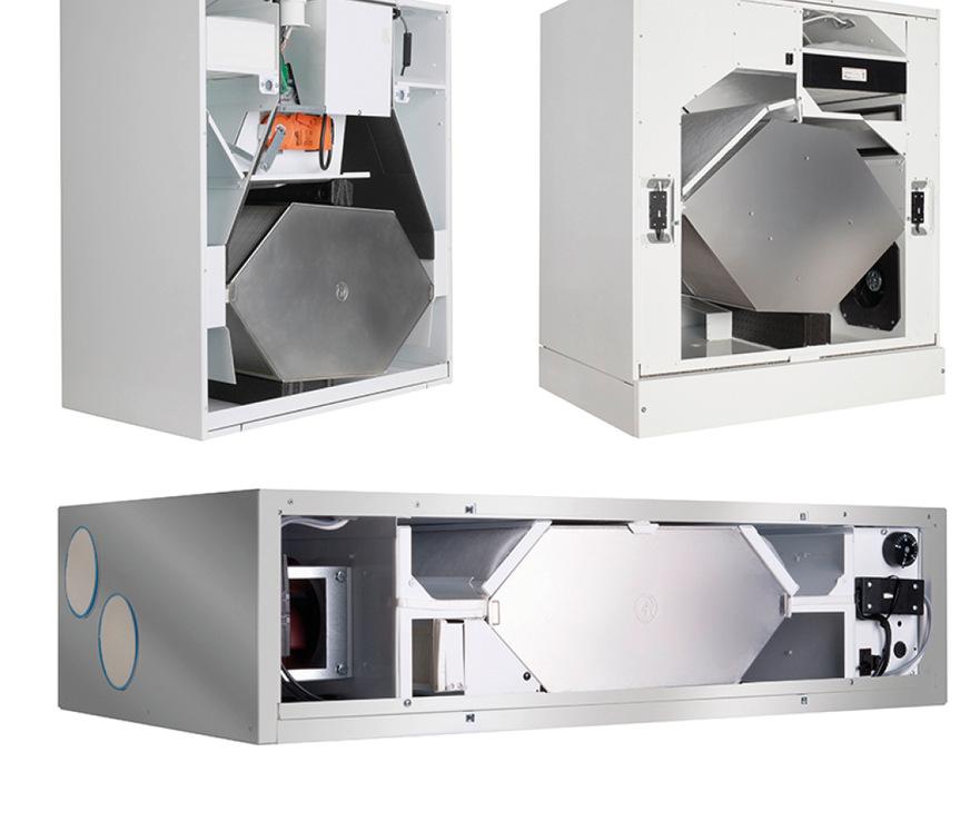 So können zentrale Lüftungslösungen integriert werden.