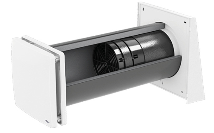 Kernelement des Forschungsprojekts „RadonVent“ ist, neben einer geeigneten Sensortechnik und Abdichtung der Gebäudehülle, der Einsatz von dezentralen Lüftungssystemen. Mit dem iV14-Zero von inVenter konnte die Radonaktivitätskonzentration in ersten Vorversuchen deutlich gesenkt werden.