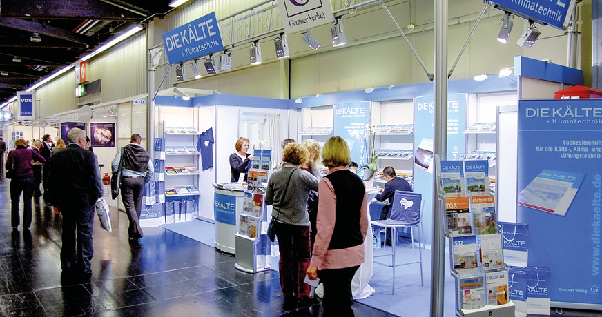 So sah der KK-Stand auf der Chillventa 2010 aus.