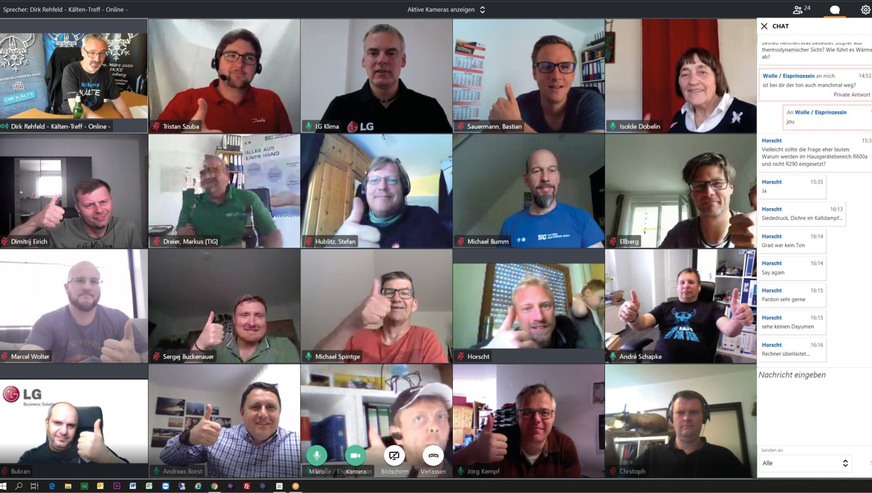 In diesem Jahr haben wir gelernt, wie man virtuell zusammen kommen kann.