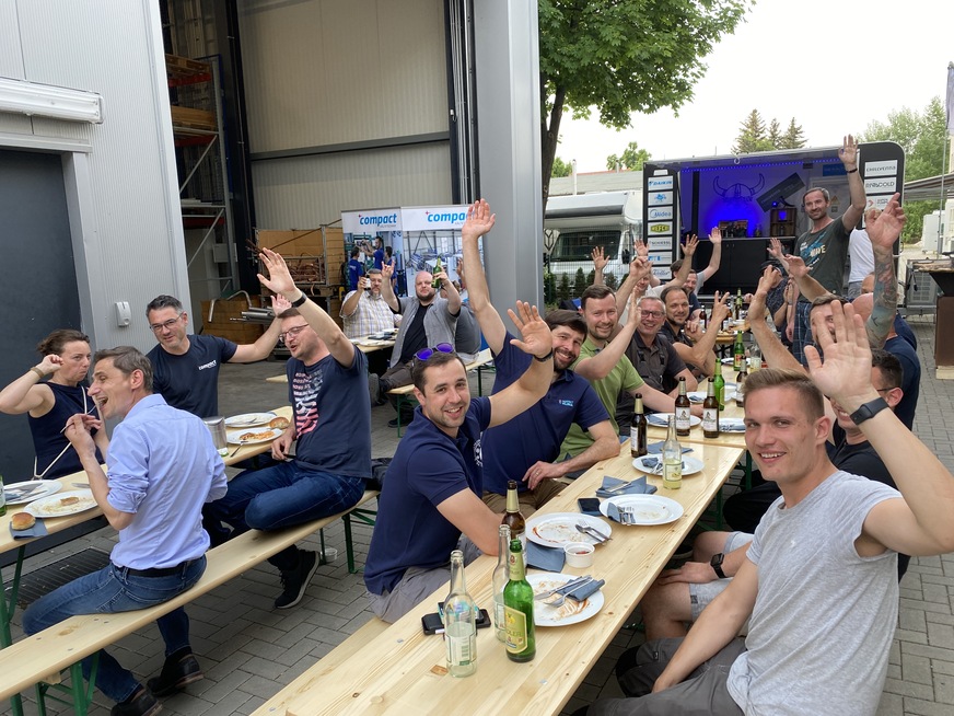 Immer wieder gerne: Die Kälten feiern gemeinsam und lernen sich kennen.