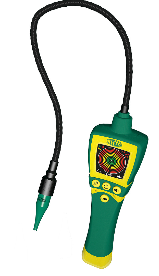 Lecksuchgerät Tritector mit Farbdisplay