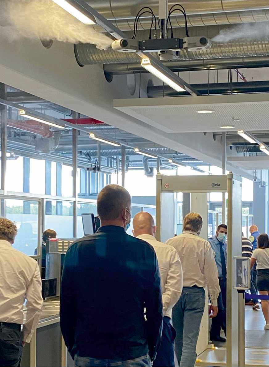 Frisches und gesundes Raumklima kommt nicht zuletzt auch den Flugpassagieren zugute.