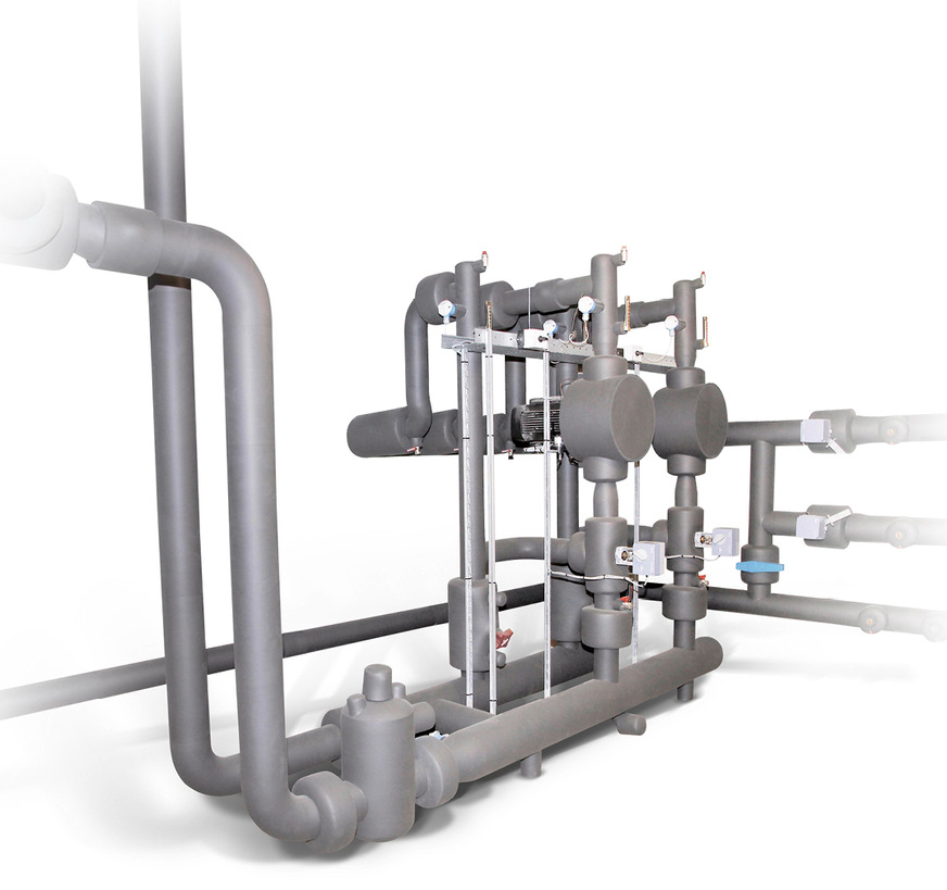 Die Dämmung von Rohrleitungen ist eine der einfachsten und effizientesten Maßnahmen zur Energie-Einsparung in Gebäuden