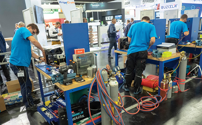 Schrauben, bördeln. löten: Der Bundesleistungswettbewerb