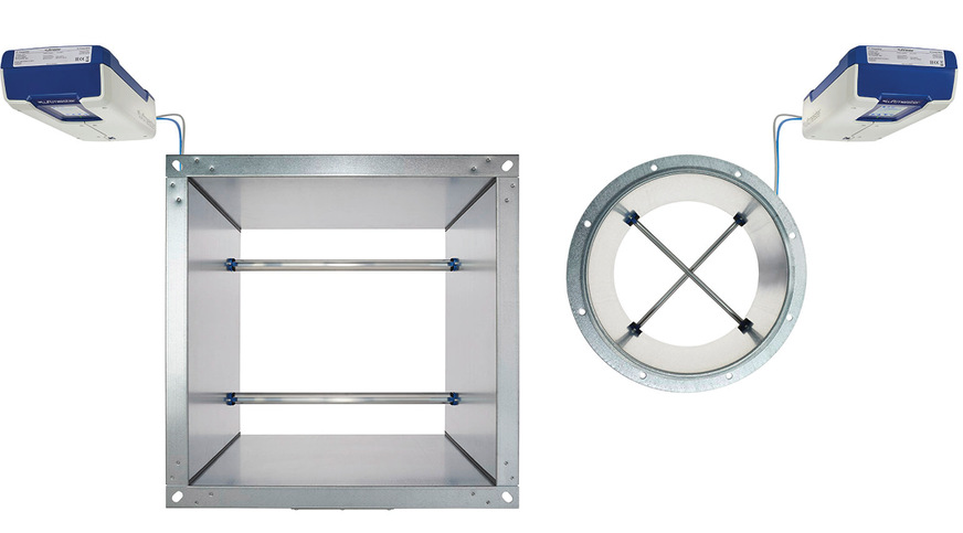 Für jede Zuluftleitung wird die passende Messstrecke gefertigt, ob rund oder rechteckig. Gemeinsam mit dem angeschlossenen Luftenergiezähler entsteht somit ein präzises Messsystem.